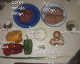 Foto del paso 1 de la receta: "Fajitas de pollo o carne"