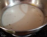 A picture of step 3 of Bajra ki raab/pearl millet smoothy.