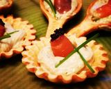 Foto del paso 4 de la receta Canapés de paté de anchoas