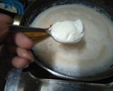 A picture of step 3 of White sauce pasta.