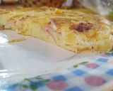 Foto del paso 4 de la receta: TORTILLA DE PAPA CON JAMÓN 😋😋