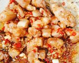 Hình bước làm 2 của món Thịt rang sả ớt