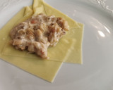 Foto del paso 8 de la receta: Lasaña de Wonton rellena de Vieiras y Cigalas con bechamel