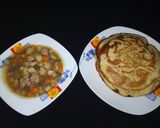 A picture of step 4 of Gurasa with chicken potatoes soup.