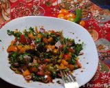 A picture of step 5 of Spicy tomato salad.
