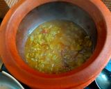 A picture of step 3 of Lauki Sabzi.