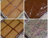 Foto del paso 4 de la receta: Tarta de galletas y doble chocolate