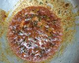 A picture of step 3 of Masala pav.