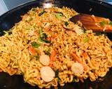 Mie Goreng panjang umur langkah memasak 3 foto
