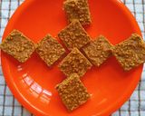 A picture of step 4 of Delightful Gud Chana Chikki.