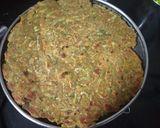 A picture of step 3 of Louki Paratha.