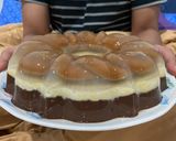 Foto langkah ke 14 dari resep Puding Regal 3 Lapis Vla Vanilla.