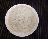 A picture of step 3 of Vegetables Fried Rice.