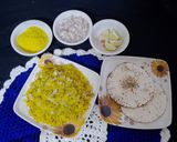 A picture of step 9 of Indore poha.