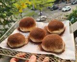 Hình bước làm 2 của món Mushroom Bun 🍄 bánh mì ngọt hình nấm 🍄