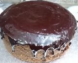 A picture of step 8 of Oreo brownies cake.