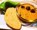 Zöldborsó főzelék fasírozottal recept fázis 2 fotója