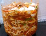 Hình bước làm 5 của món Kim chi đá