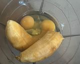 A picture of step 1 of Plantain cake 🍰.