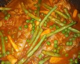 Foto langkah ke 5 dari resep Ayam Seledri Pedas.