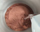 Foto langkah ke 1 dari resep Pusing Cokelat Vla Matcha.