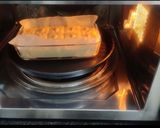 A picture of step 7 of Basbousa.
