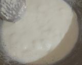 A picture of step 2 of Milk peda.