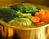 A picture of step 3 of Vegetable Pilaf.