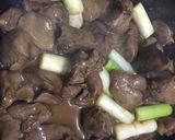 A picture of step 8 of Japanese Miso Chicken Liver.