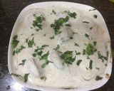 A picture of step 7 of Dahi Vada.