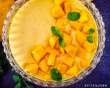 A picture of step 3 of Mango Custard.