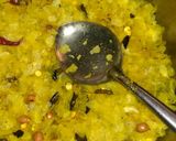 A picture of step 2 of Poha chivda (Thin flat rice chivda).