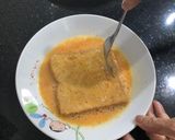 รูปขั้นตอนการทำที่ 5 ของ ขนมปังทอดไข่
