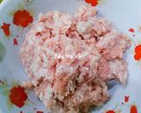 Hình bước làm 1 của món Thịt băm rang sả