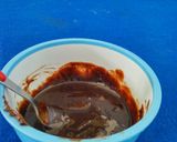Foto langkah ke 1 dari resep Kue Coklat 5 Bahan Simple.