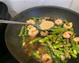 Stir fried asparagus with Prawns recipe step 3 photo