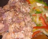 Foto del paso 3 de la receta: Wok de carnes al vodka cítrico
