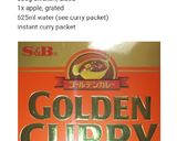 A picture of step 1 of Japanese style curry.