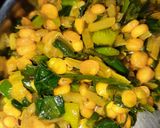 डाळ कांदापात भाजी (dal kandapat bhaji recipe in marathi) रेसिपी स्टेप 10 फोटो
