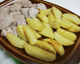 Foto del paso 2 de la receta: Medallones de solomillo con patatas gajo horneadas