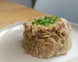 Une image de l'étape 5 de 🌱 Rillette aux marrons et champignons.