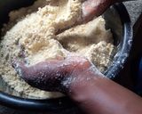 A picture of step 3 of Chin chin.