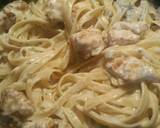 Simple Fried Chicken Fettuccine Alfredo recipe step 7 photo