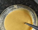 A picture of step 1 of Chilla chaat.