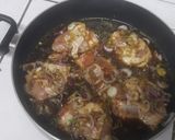 A picture of step 1 of Honey soy chicken#4weekschallenge.#authors marathon.
