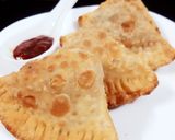 A picture of step 4 of Walnut kachori.
