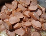 A picture of step 2 of Cabbage, Smoked Sausage, and Carrot.