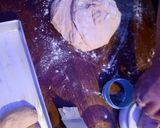Foto langkah ke 3 dari resep Roti Sobek isi Coklat dan Keju.