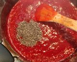 Une image de l'étape 3 de Confiture framboise healthy.