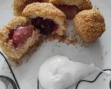 Epres "túrógombóc"🍓(Vegán) recept fázis 6 fotója
